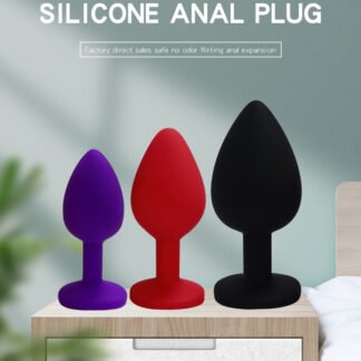 Wolf Brand – Round Silicone Anal Plug (Medium)